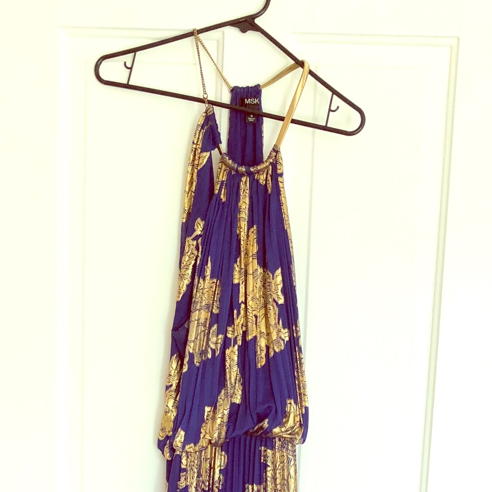 MSK Size 16 halter gown